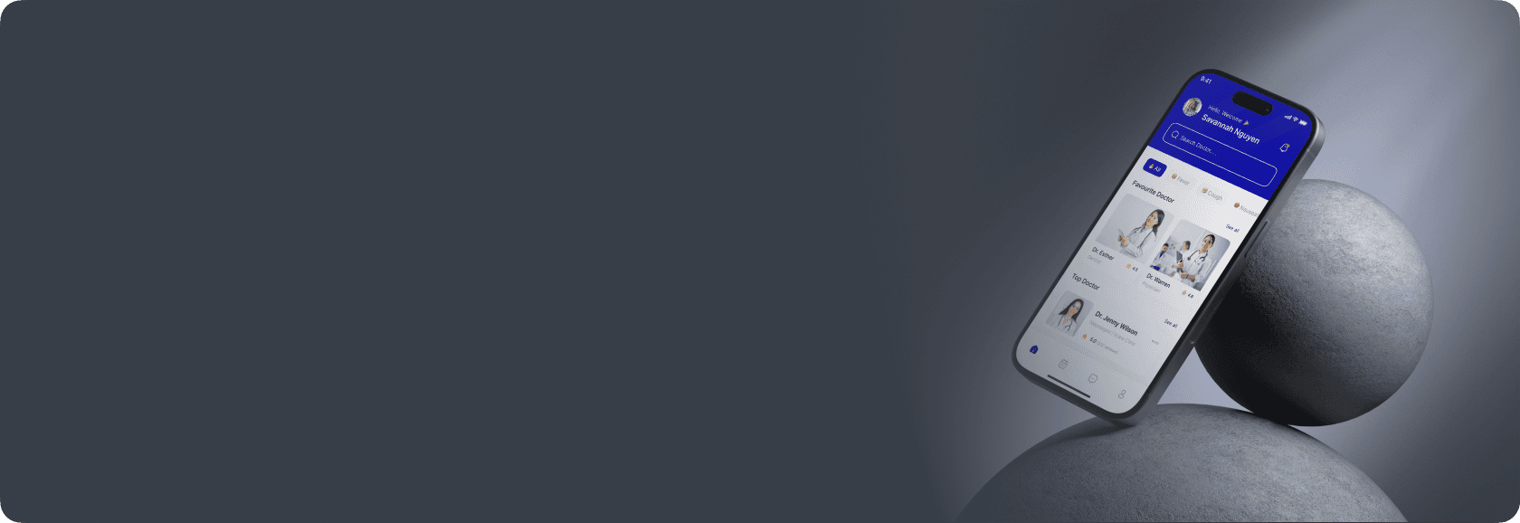 Unique Vision for a Healthcare App